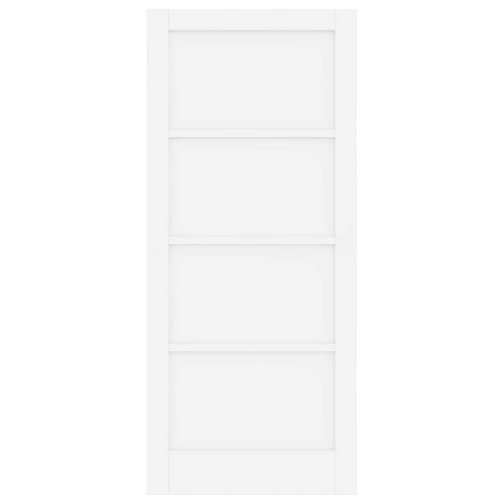 Porta Interna Scorrevole Bianco 86 x 198,5 cm Legno Compensato