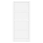 Porta Interna Scorrevole Bianco 86 x 198,5 cm Legno Compensato