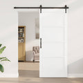 Porta Interna Scorrevole Bianco 86 x 211 cm Legno Compensato