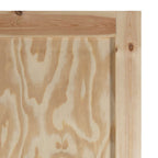 Porta Interna Scorrevole Legno Compensato Naturale 93 x 202 cm