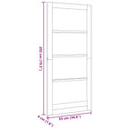 Porta Interna Scorrevole Legno Compensato Naturale 93 x 202 cm