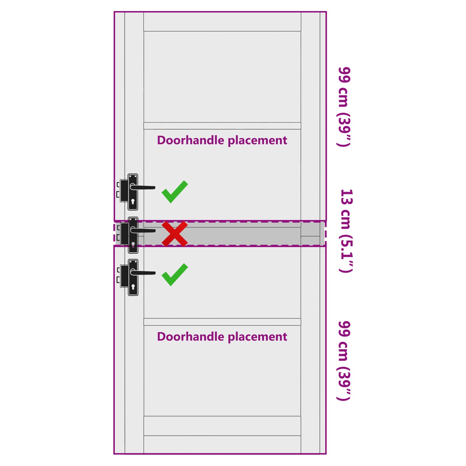 Porta Interna Scorrevole Bianca 93 x 211 cm Legno Compensato