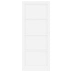 Porta Interna Scorrevole Bianca 93 x 232 cm Legno Compensato
