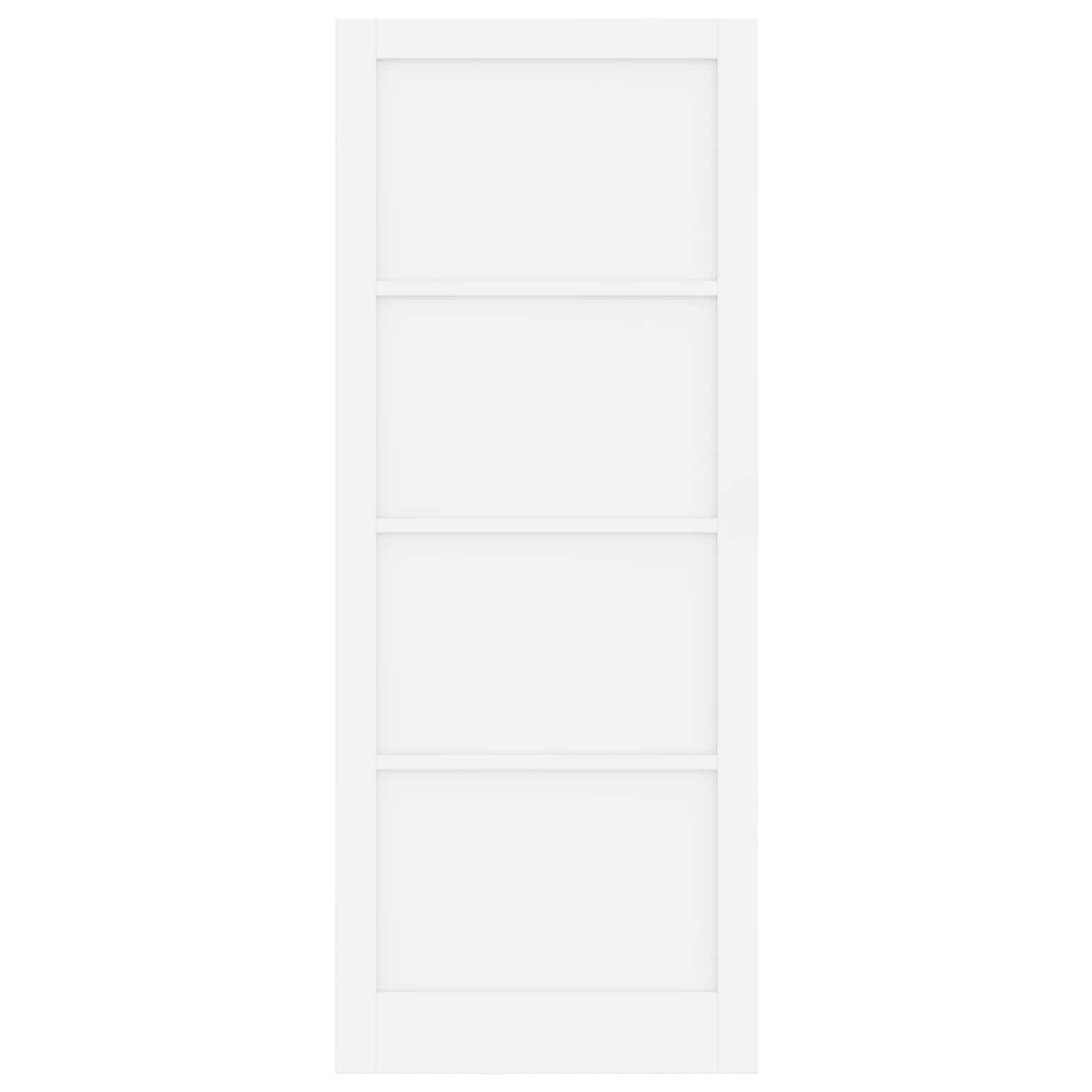 Porta Interna Scorrevole Bianca 93 x 232 cm Legno Compensato