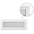 Finestra per Soffitta RISOR 100 x 40 cm PVC e Vetro Bianco
