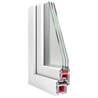 Finestra per Soffitta RISOR 100 x 40 cm PVC e Vetro Bianco