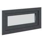 Finestra per Soffitta RISOR 80 x 40 cm PVC e Vetro Antracite