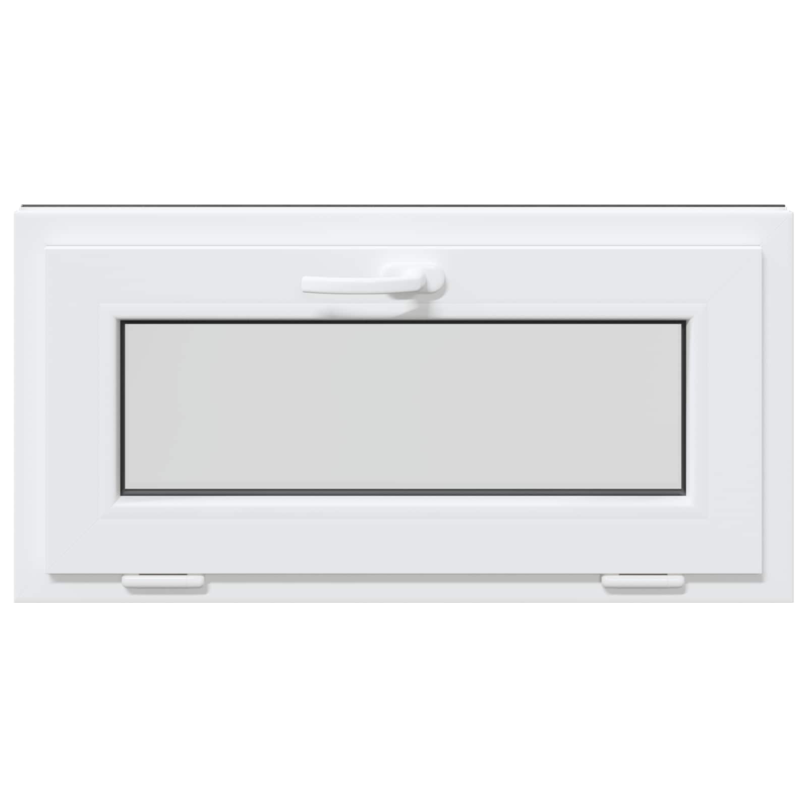 Finestra per Soffitta RISOR 80 x 40 cm PVC e Vetro Antracite