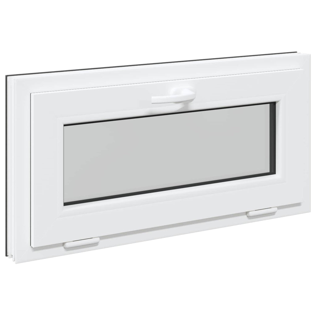 Finestra per Soffitta RISOR 80 x 40 cm PVC e Vetro Antracite