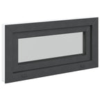 Finestra per Soffitta RISOR 80 x 40 cm PVC e Vetro Antracite