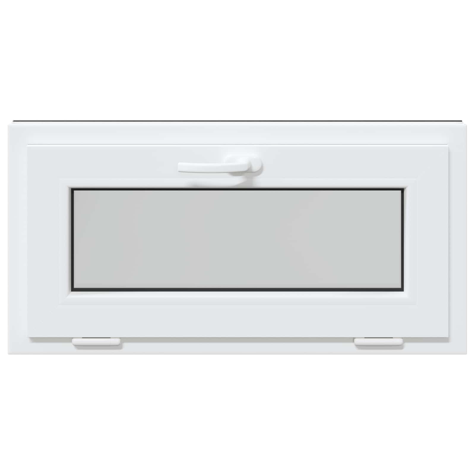 Finestra per Soffitta RISOR 80 x 40 cm PVC e Vetro Antracite