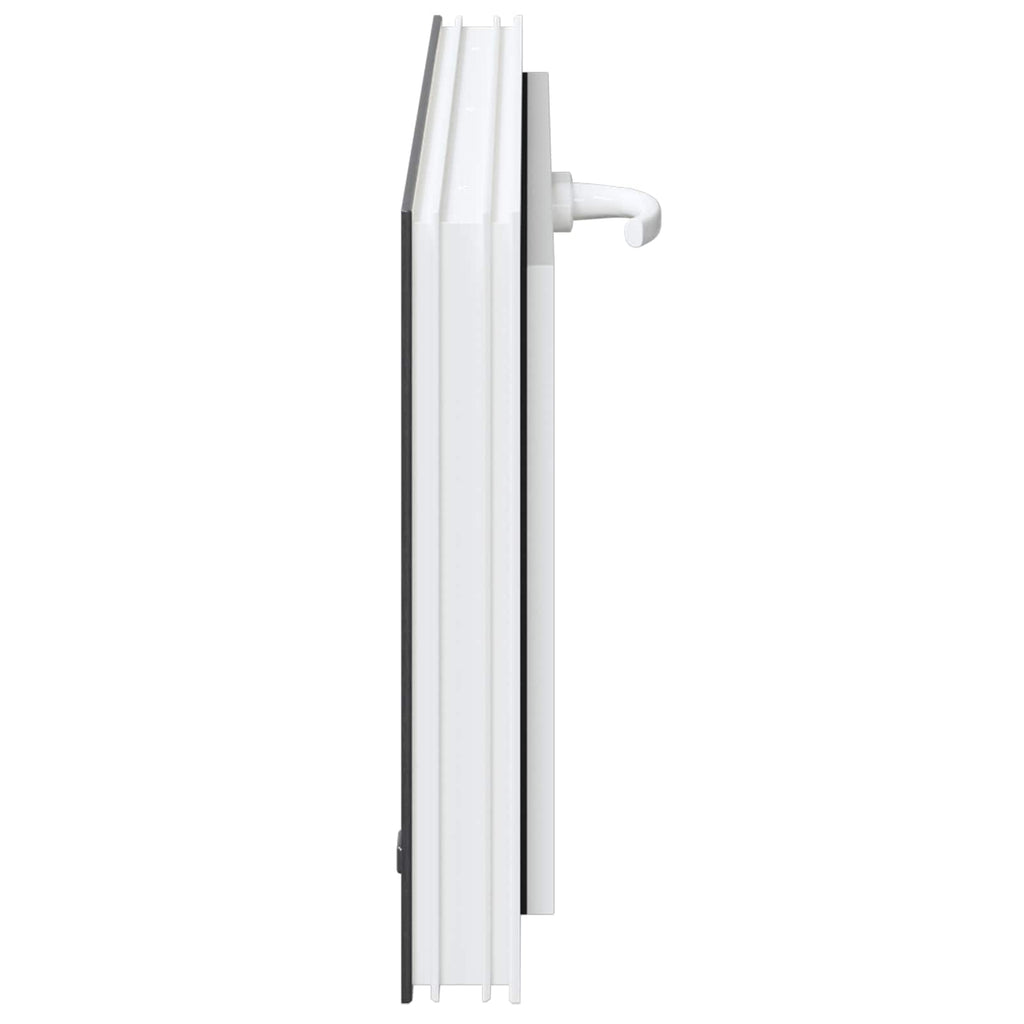 Finestra per Soffitta RISOR 80 x 40 cm PVC e Vetro Antracite