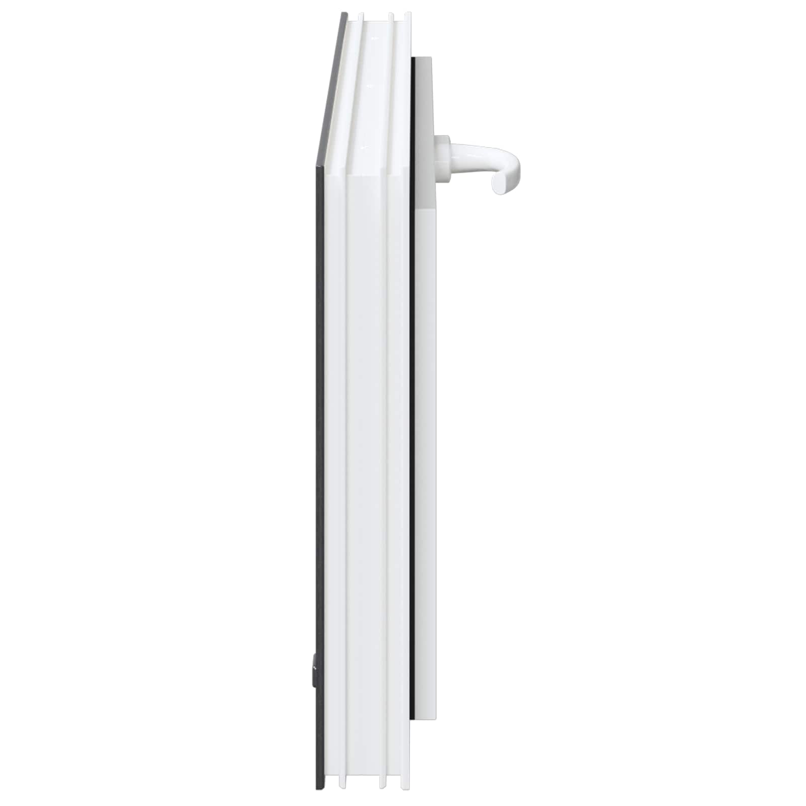 Finestra per Soffitta RISOR 80 x 40 cm PVC e Vetro Antracite